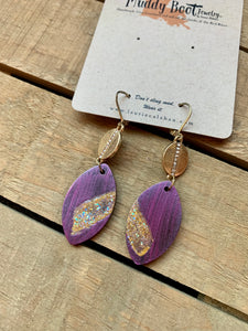 LSU Football Dangle Earrings